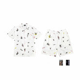 KPOP Mito Short Sleeve Pajamas Two-piece Set